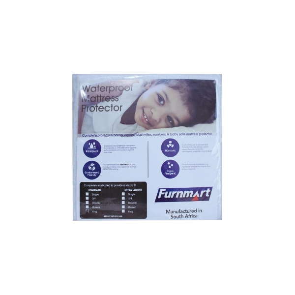 Picture of Terry Towel Waterproof 183cm Mattress Protector