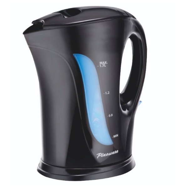 Picture of Pineware Kettle 1.7Lt Black