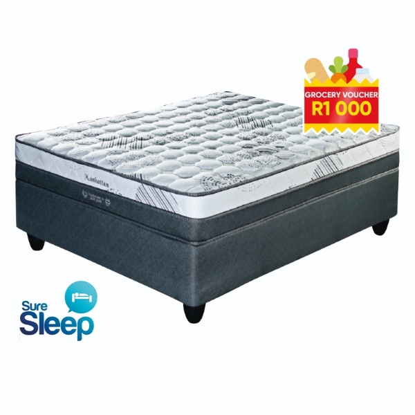 Picture of SureSleep Manhattan 152cm Firm B/Set + R1000 Voucher