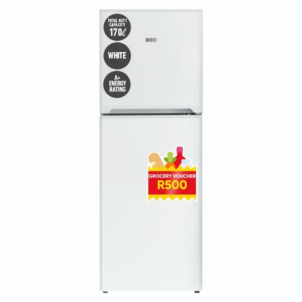 Picture of KIC Fridge/Freezer 170Lt KTF518/2 White + R500 Voucher