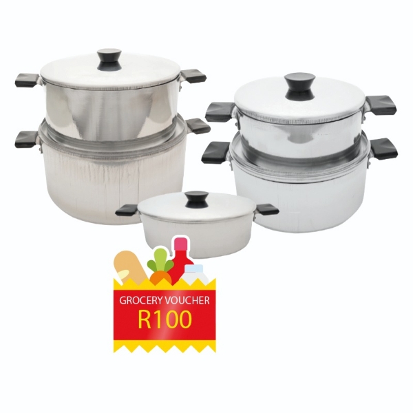 Picture of Alpha 10pce Cookware Set + R100 Voucher