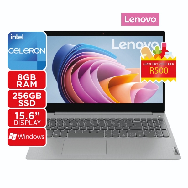 Picture of Lenovo IdeaPad 3 N4020 Cel 8GB/256GB SSD W11H + R500 Voucher